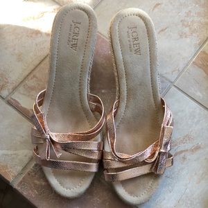 J Crew espadrille sandals